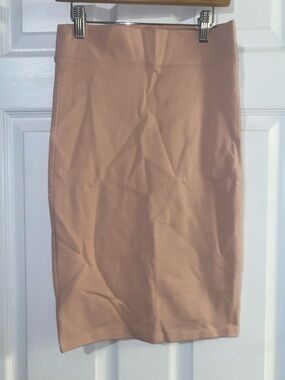 Forever 21 Light Pink Pencil Skirt